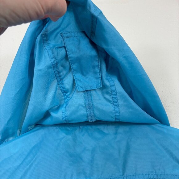 Vintage L.L. Bean Stowaway Windbreaker Jacket Blue Sz Large Gorpcore - Picture 7 of 7